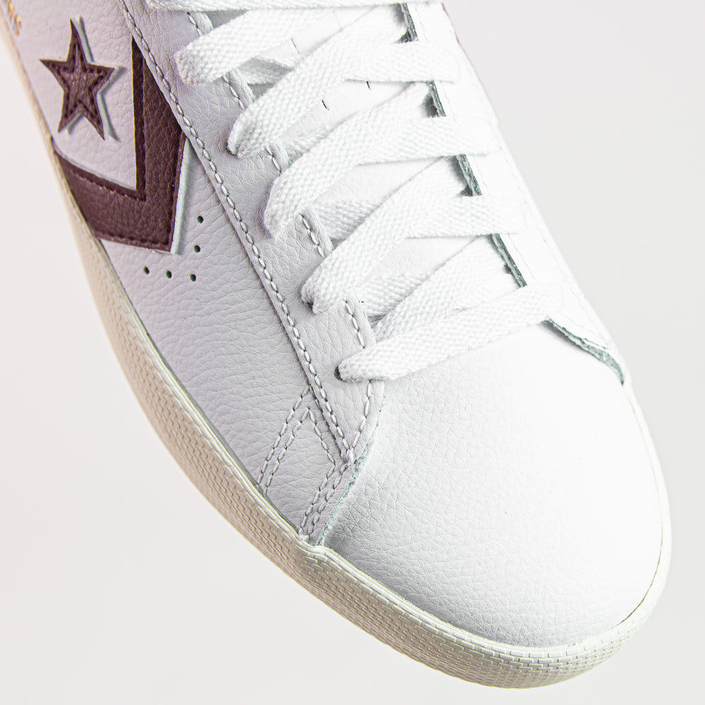 PL Vulc Pro Ox (White/Deep Bordeaux)