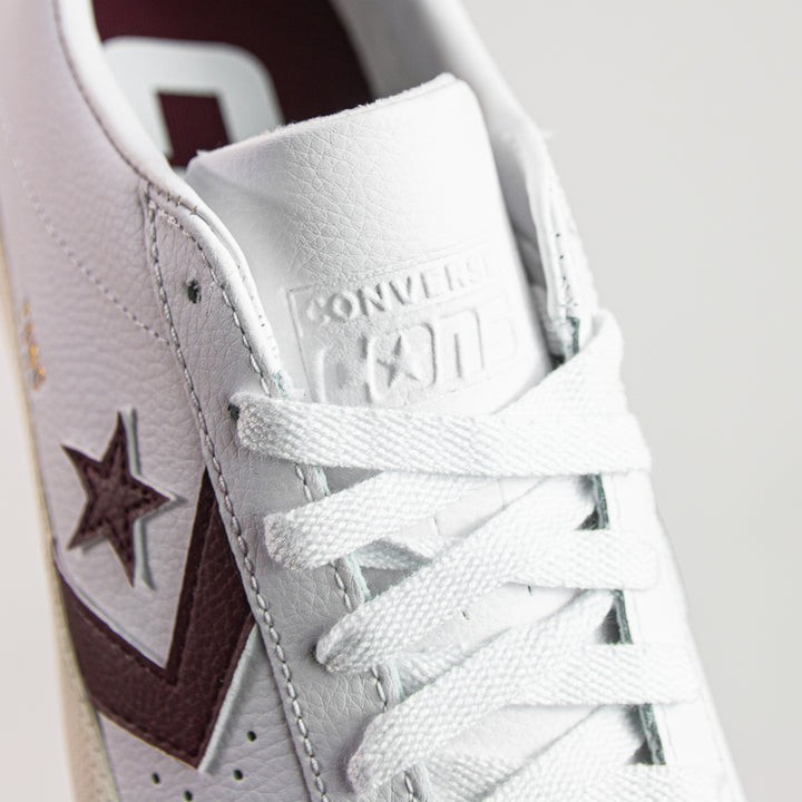 PL Vulc Pro Ox (White/Deep Bordeaux)