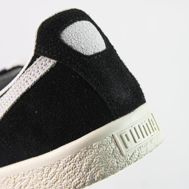 Puma Clyde Hairy Suede (Puma Black Frosted Ivory)