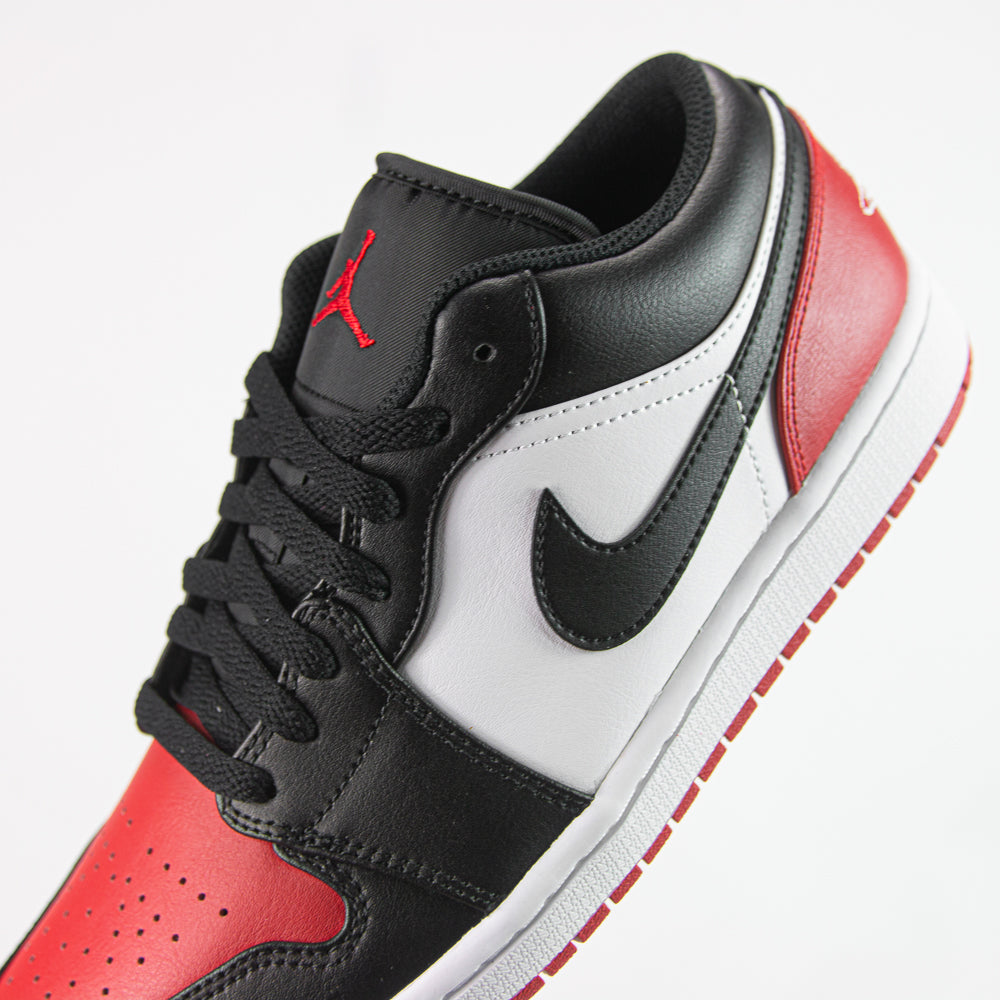 Air Jordan 1 Low (White/Black/Varsity Red/White)