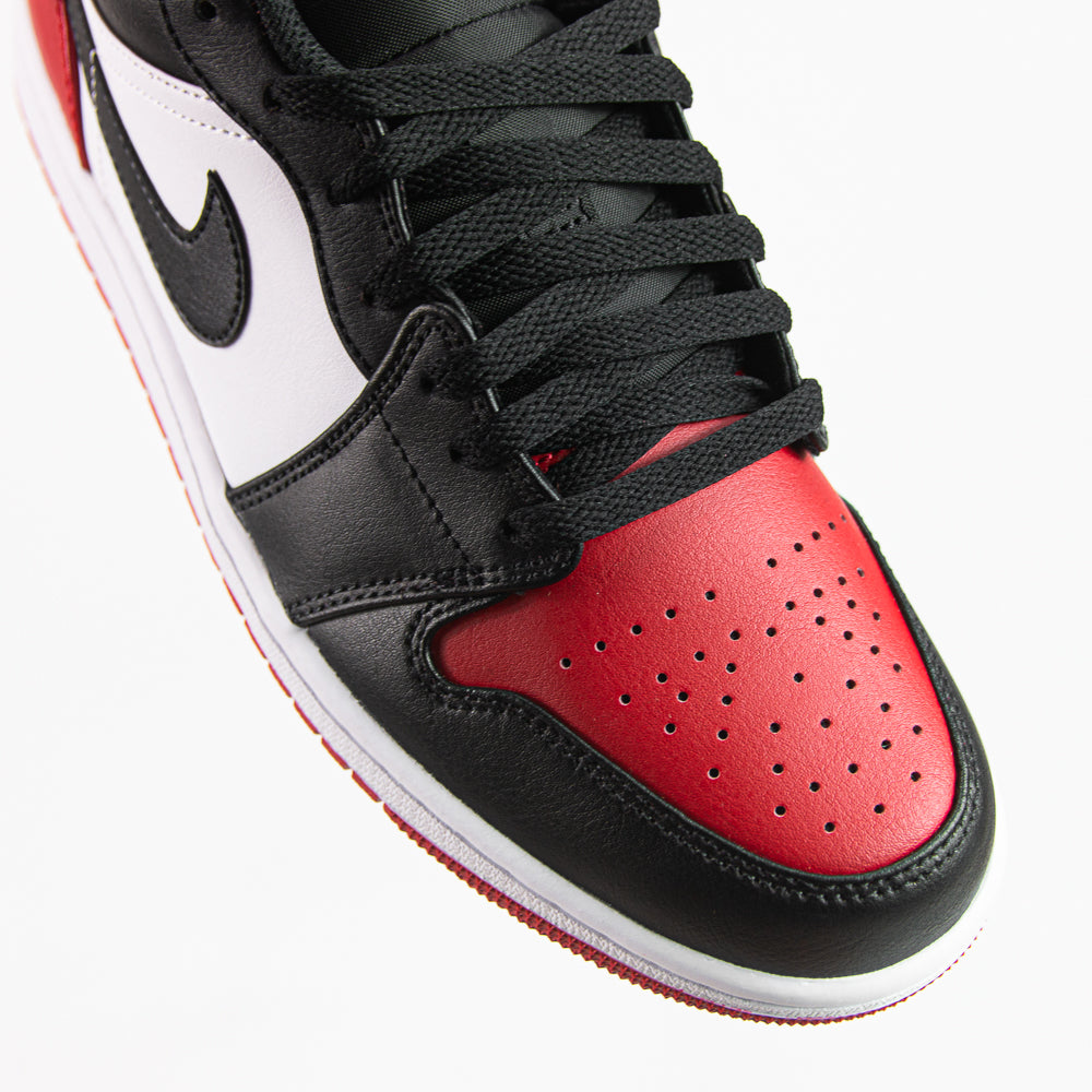 Air Jordan 1 Low (White/Black/Varsity Red/White)