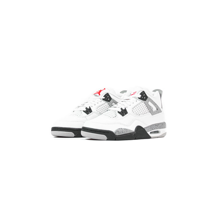 Air Jordan 4 Retro OG GS (Summit White/Fire Red)