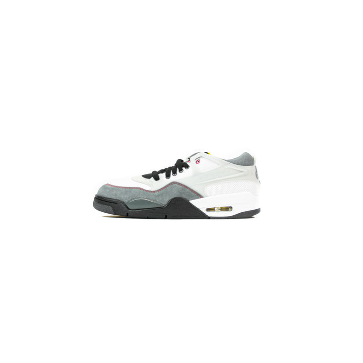 Air Jordan 4 RM PRM (White/Fire Red-Black)