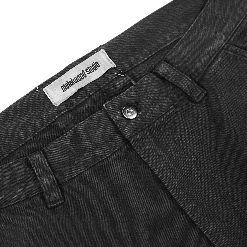 Cut Off Carpenter Short (Black)