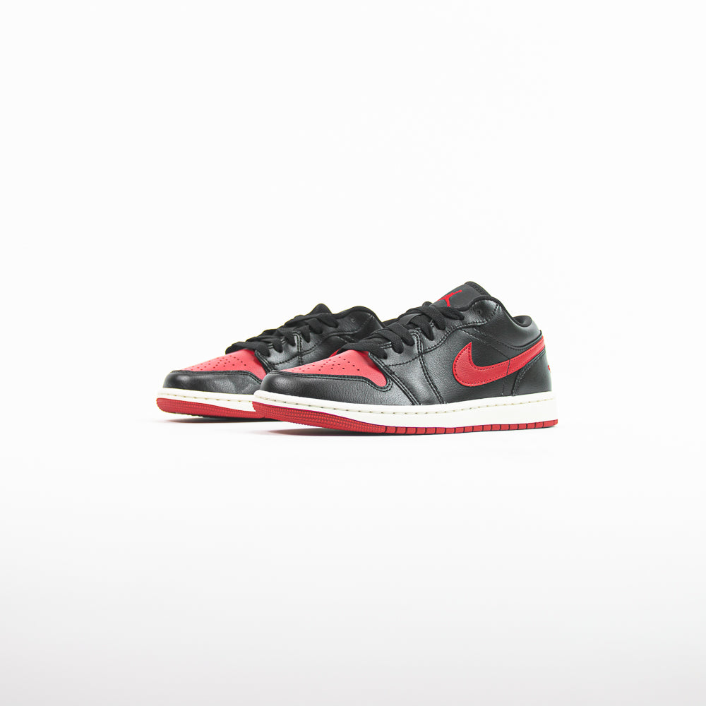 Wmns Air Jordan 1 Low (Black/Gym Red-Sail)