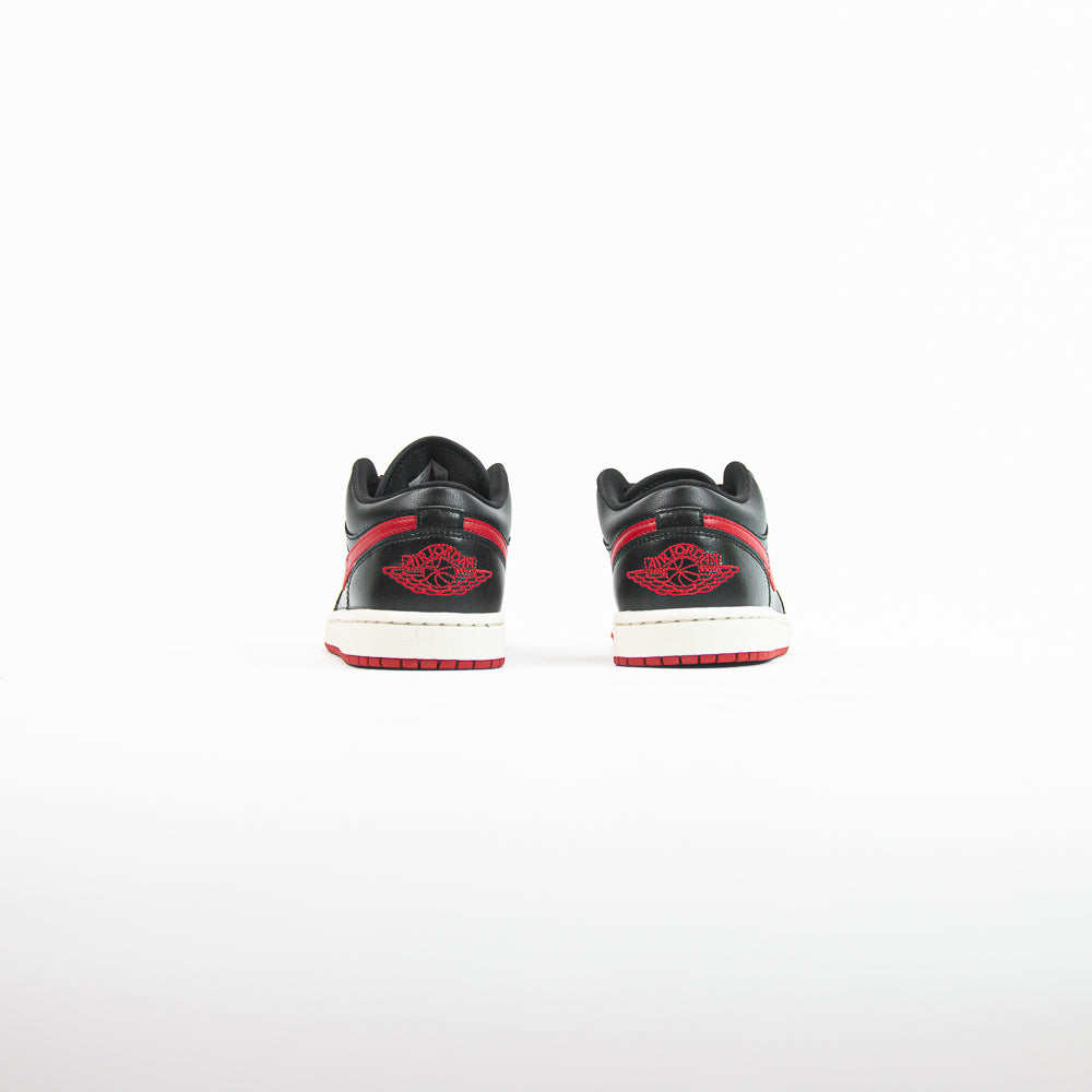 Wmns Air Jordan 1 Low (Black/Gym Red-Sail)