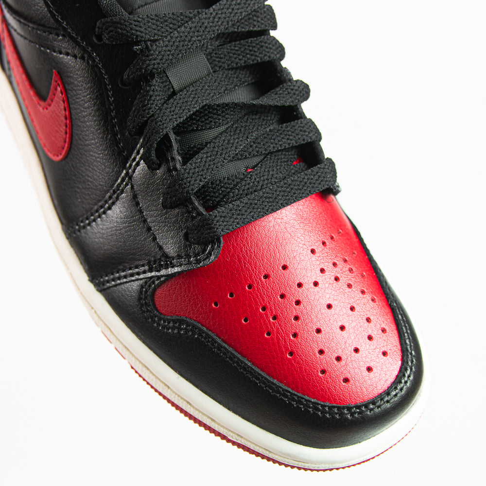 Wmns Air Jordan 1 Low (Black/Gym Red-Sail) â Corporate