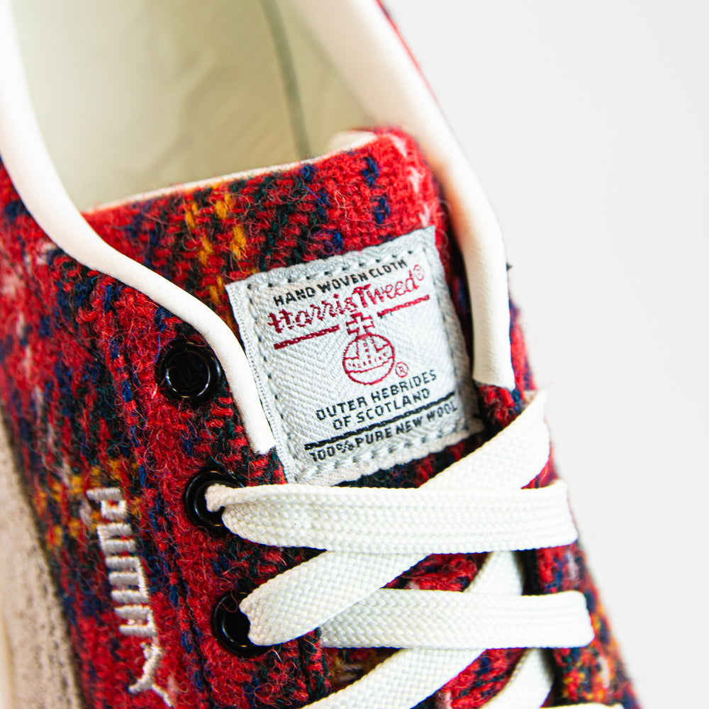 Suede VTG Harris Tweed (Frosted Ivory Red) – Corporate