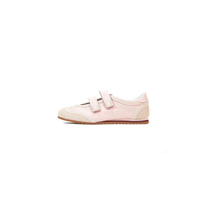 Lx Mary Jane Slp (Embroidered Sepia Rose)