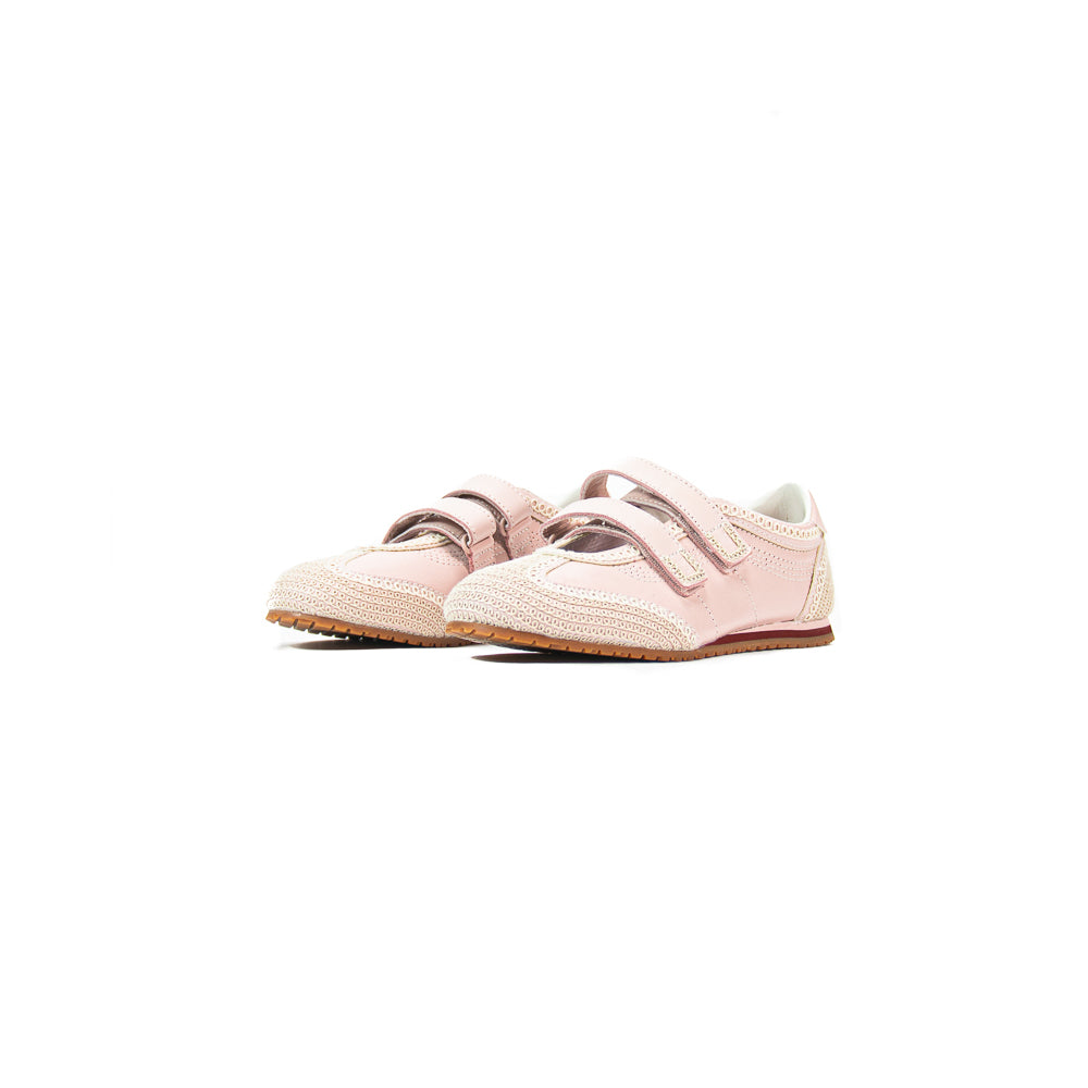 Lx Mary Jane Slp (Embroidered Sepia Rose)