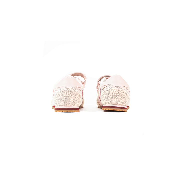 Lx Mary Jane Slp (Embroidered Sepia Rose)