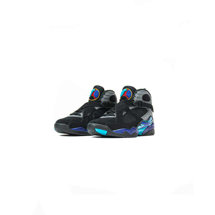 Air Jordan 8 Retro (Black/True Red/Flint Grey-Bright Concord)