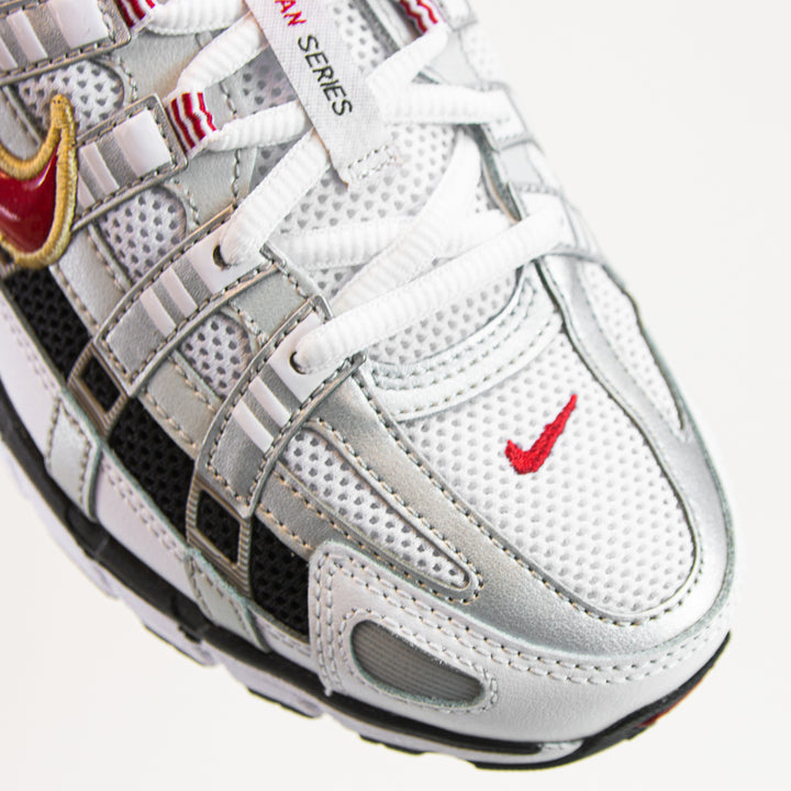 P-6000 (White/Varsity Red)