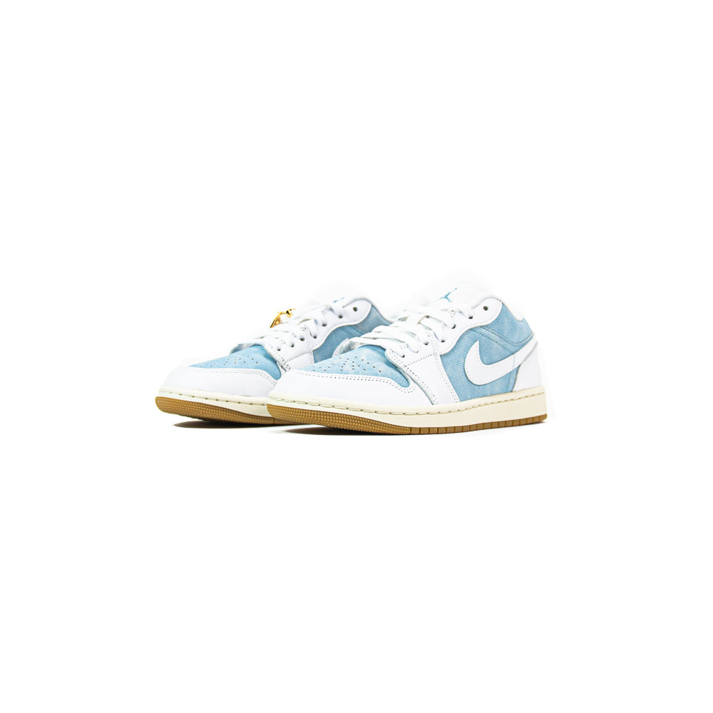 Wmns Air Jordan 1 Low SE (Worn Blue/White)