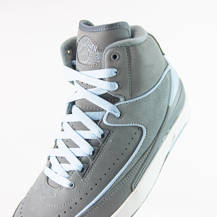 WMNS Air Jordan 2 Retro (Cool Grey/Ice Blue-White)