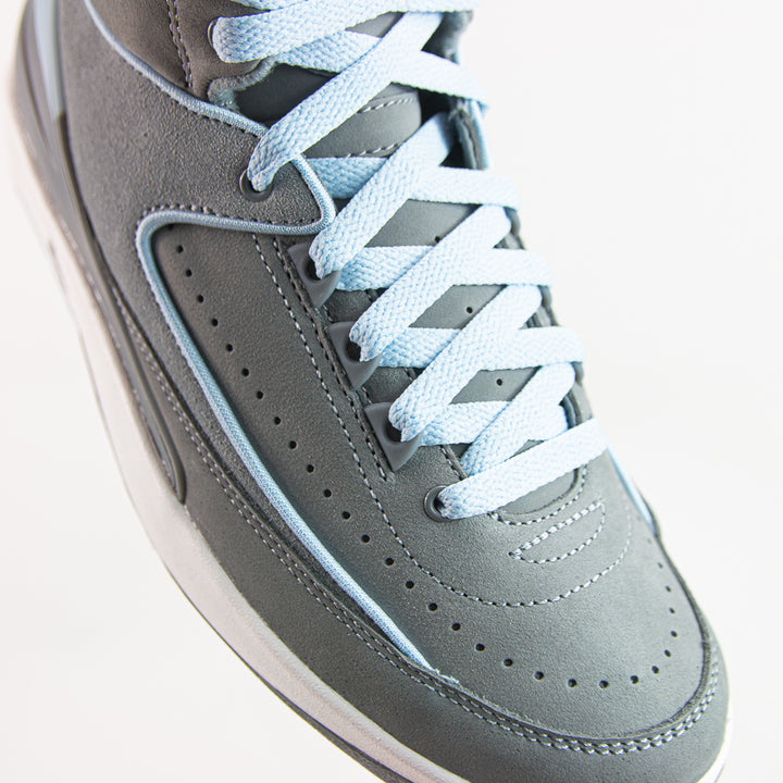 WMNS Air Jordan 2 Retro (Cool Grey/Ice Blue-White)