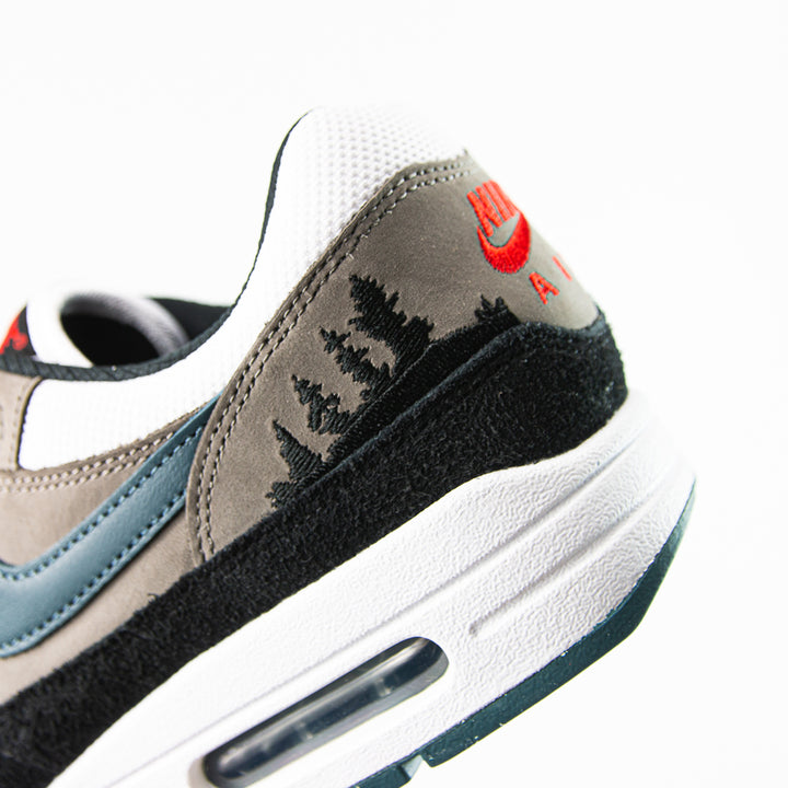 Air Max 1 PRM (White/Slate Blue/Black)