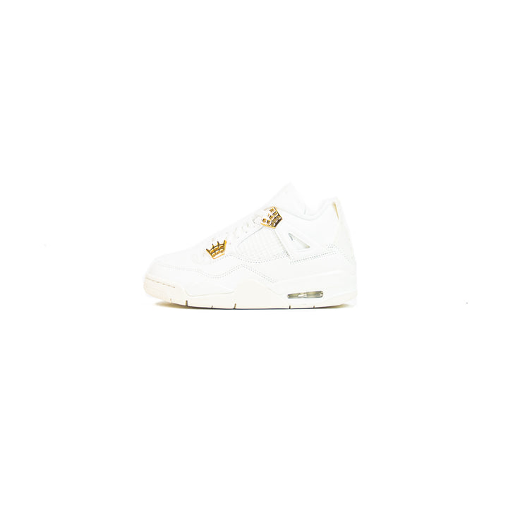 Wmns Air Jordan 4 Retro (Sail/Metallic Gold-Black)