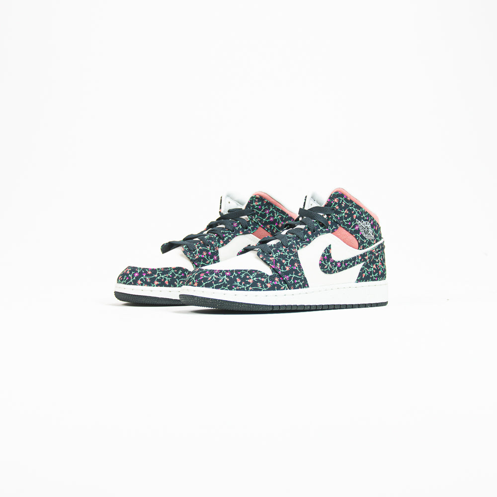 Air Jordan 1 Mid SE (GS) Anthracite/Anthracite-Sail)