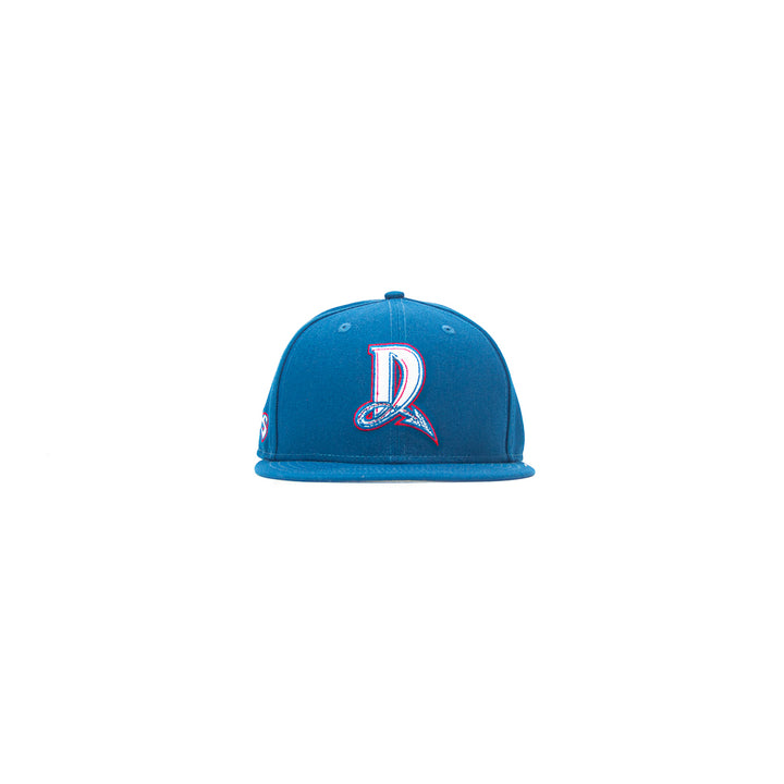 Dayton Dragons Fitted Cap (Seashore Blue/ Radiant Red)