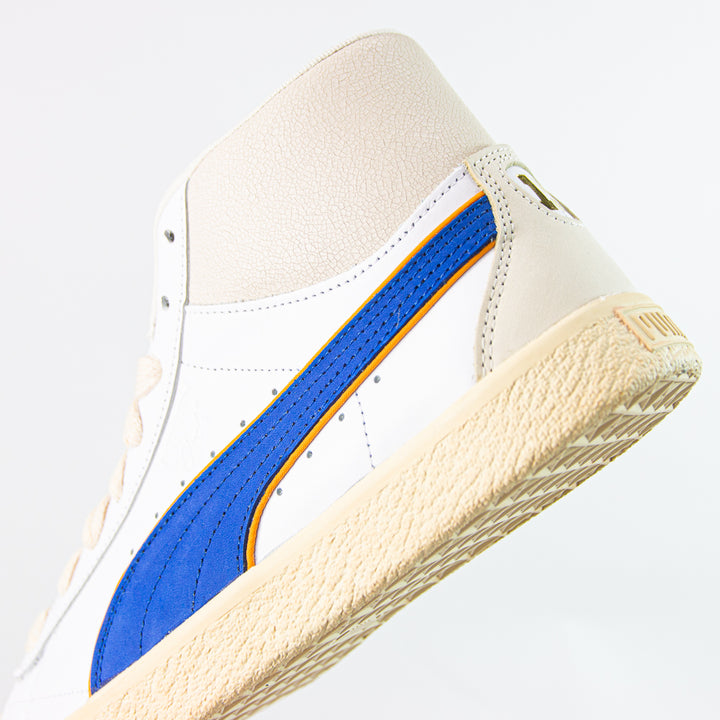 Puma x Rhuigi Clyde Mid Bball (Puma White/Royal Sapphire)