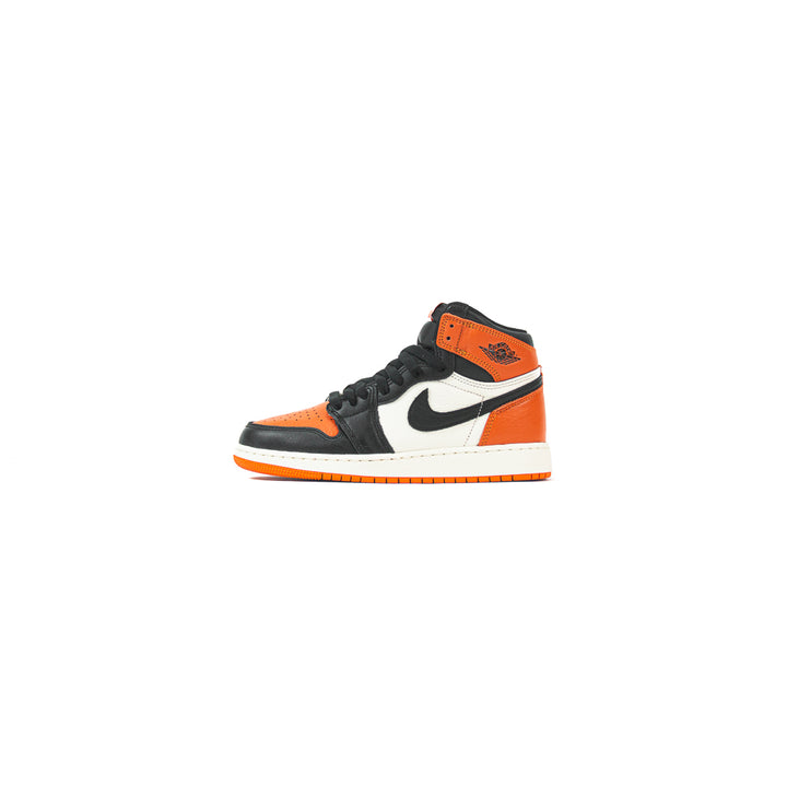 Air Jordan 1 Retro High OG GS (Black/Black-Sail-Starfish)