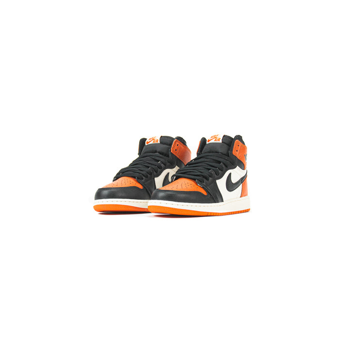 Air Jordan 1 Retro High OG GS (Black/Black-Sail-Starfish)