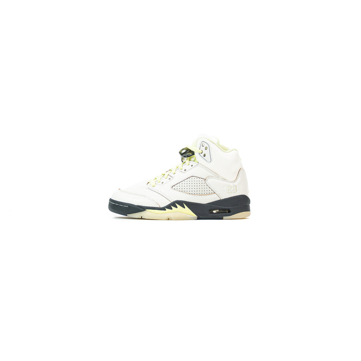 Wmns Air Jordan 5 Retro (Sail/Luminous Green-Anthracite)