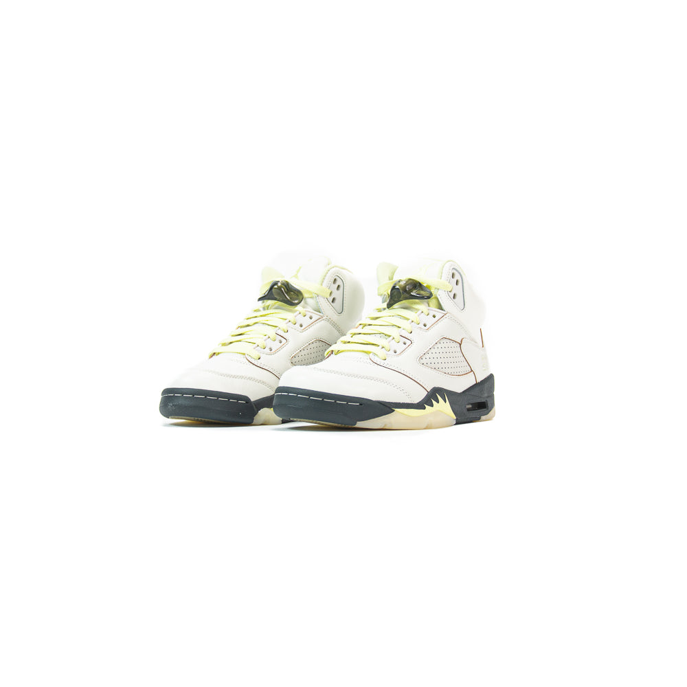 Wmns Air Jordan 5 Retro (Sail/Luminous Green-Anthracite)
