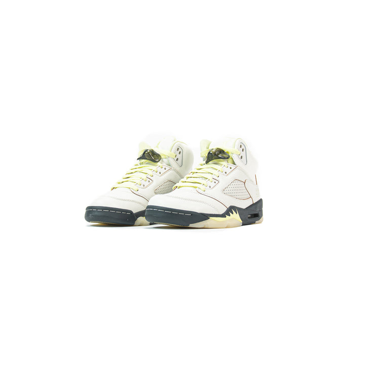 Wmns Air Jordan 5 Retro (Sail/Luminous Green-Anthracite)