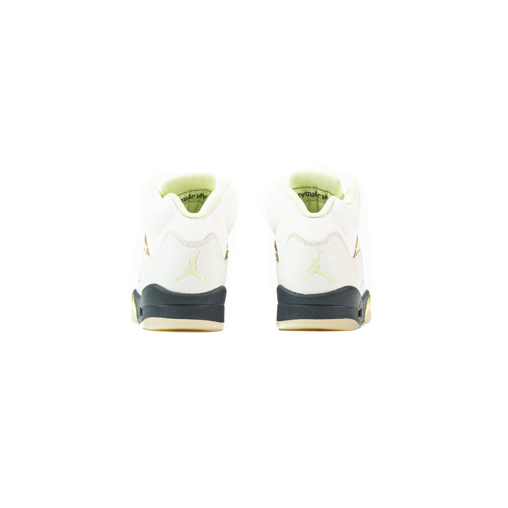 Wmns Air Jordan 5 Retro (Sail/Luminous Green-Anthracite)