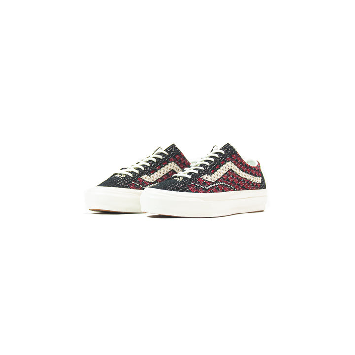 Lx Old Skool 36 Ek (Geo Check Bordeaux)
