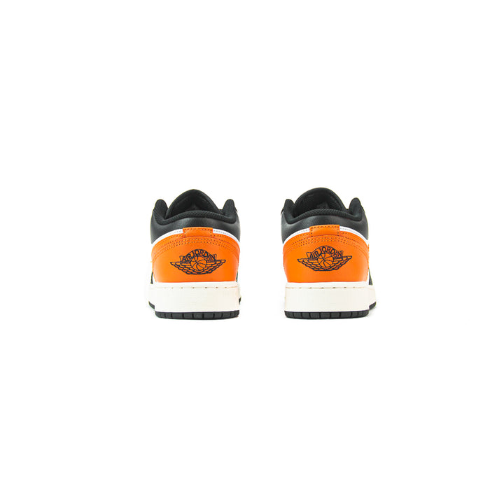 Air Jordan 1 Low (GS) (Black/Starfish/White)