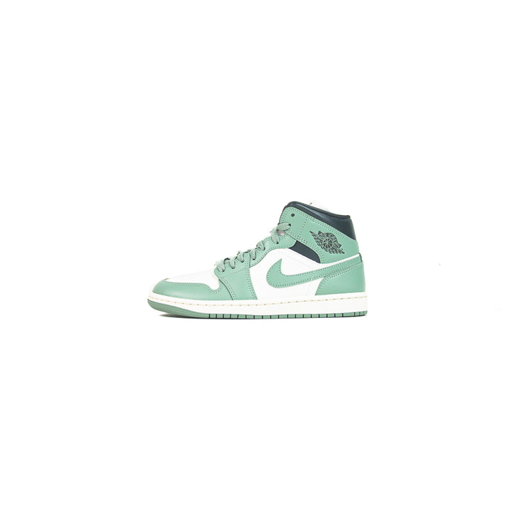 Wmns Air Jordan 1 Mid (Sail/JadeSmoke-Anthracite)