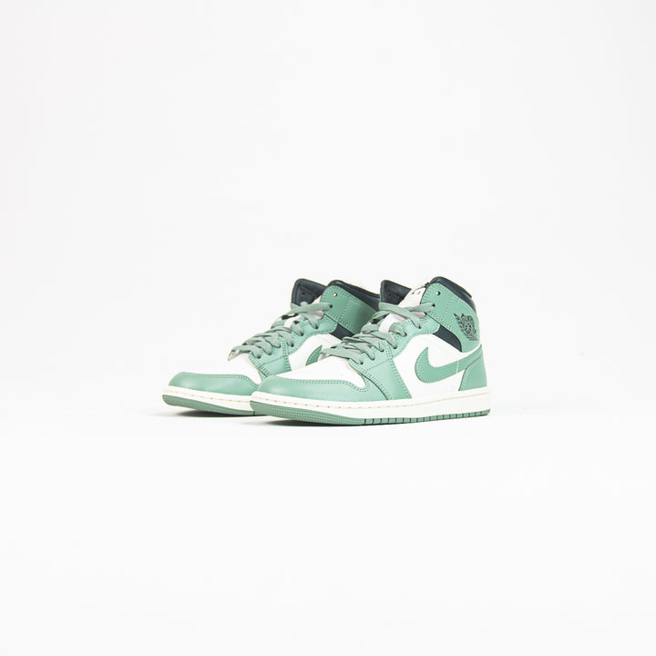 Wmns Air Jordan 1 Mid (Sail/JadeSmoke-Anthracite)