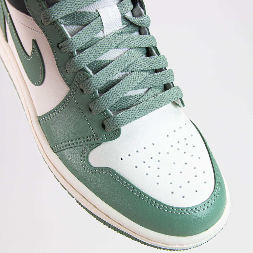 Wmns Air Jordan 1 Mid (Sail/JadeSmoke-Anthracite)