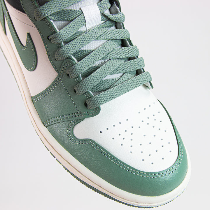 Wmns Air Jordan 1 Mid (Sail/JadeSmoke-Anthracite)