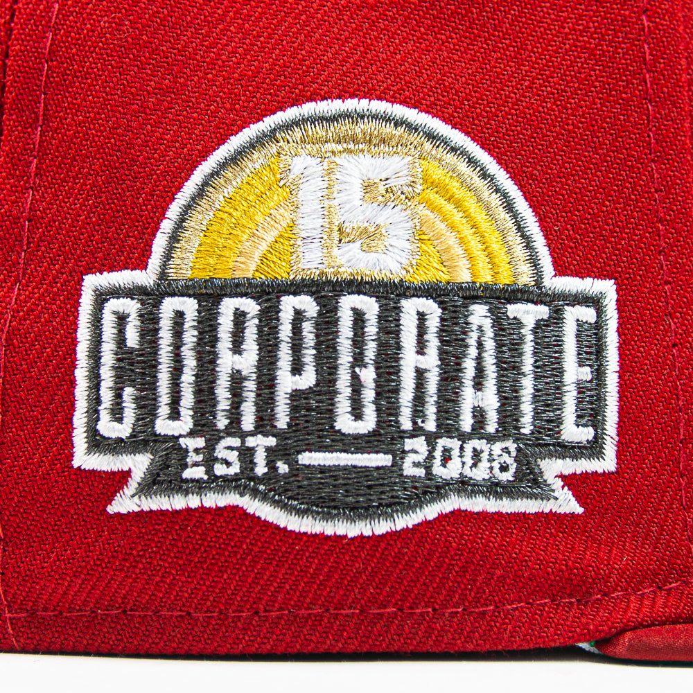 Corporate x Cincinnati Reds 15th Anniversary Fitted Cap (Red)