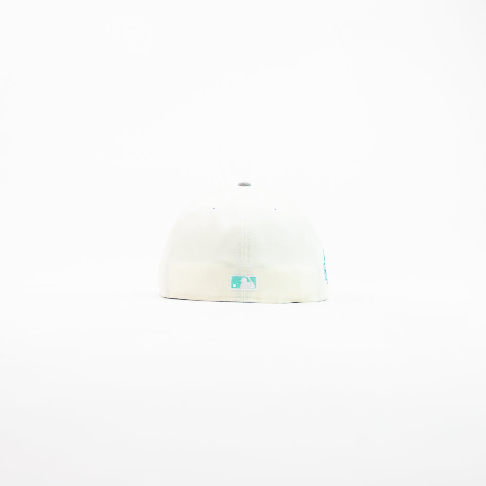 Corporate x Cincinnati Reds 15th Anniversary Fitted Cap (Cream/Teal)