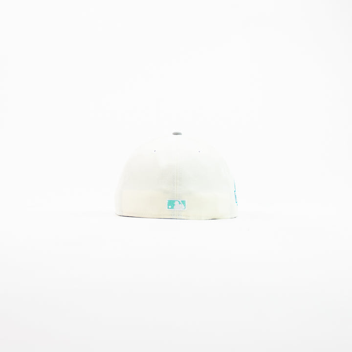 Corporate x Cincinnati Reds 15th Anniversary Fitted Cap (Cream/Teal)