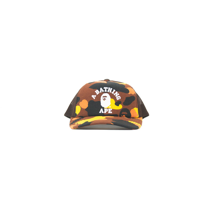 1st Camo College Mesh Cap (Orange)