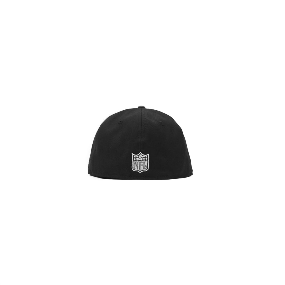 Cincinnati Bengals Rushing Tiger Fitted Cap (Black/Dk. Graphite)
