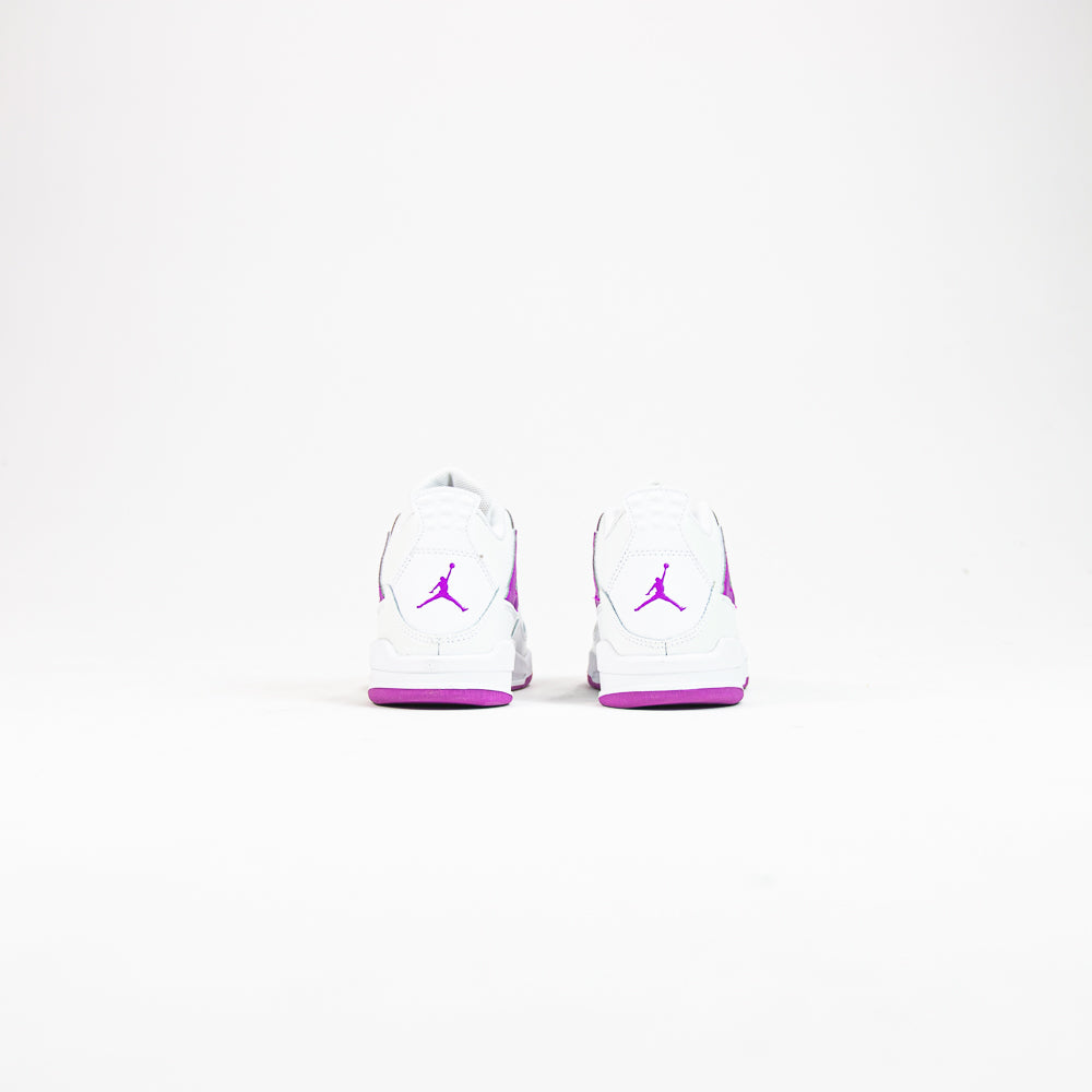 Jordan 4 Retro (PS) (White/Hyper Violet)