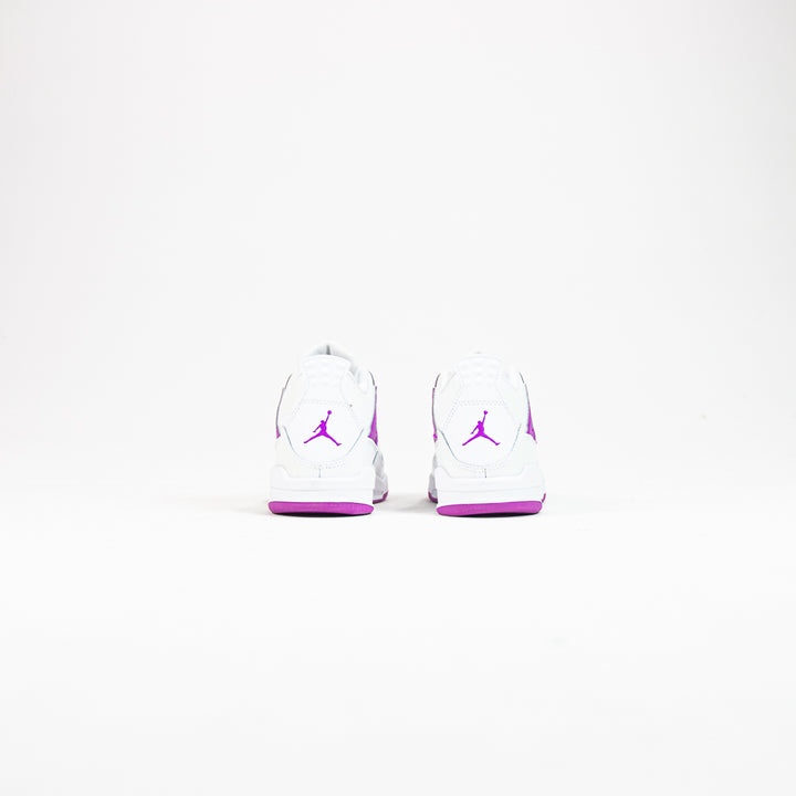 Jordan 4 Retro (PS) (White/Hyper Violet)