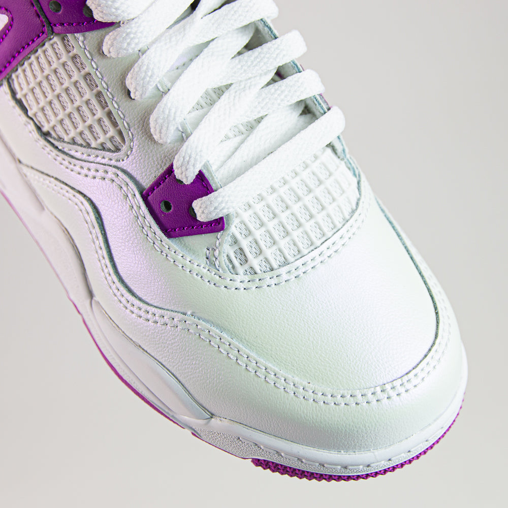 Jordan 4 Retro (PS) (White/Hyper Violet)