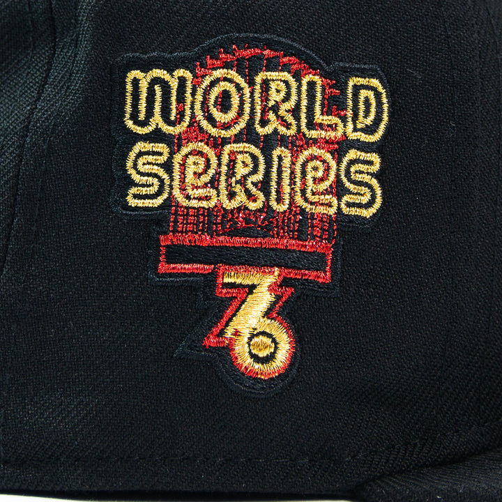 Cincinnati Reds Fitted Cap (Black)