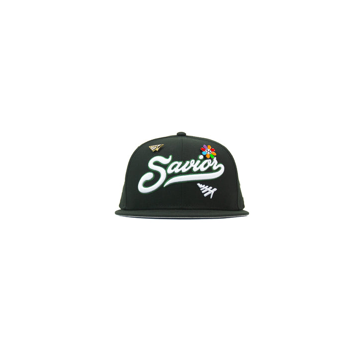 Jae Tips x Planes Crown Fitted Cap (Black)