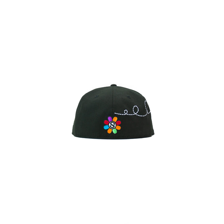 Jae Tips x Planes Crown Fitted Cap (Black)