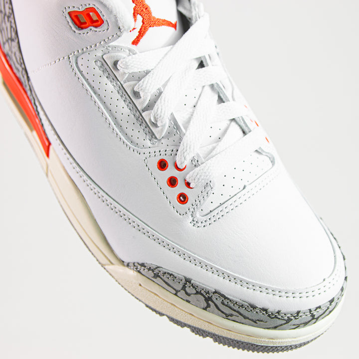 Wmns Air Jordan 3 Retro (White/Cosmic Clay-Sail)