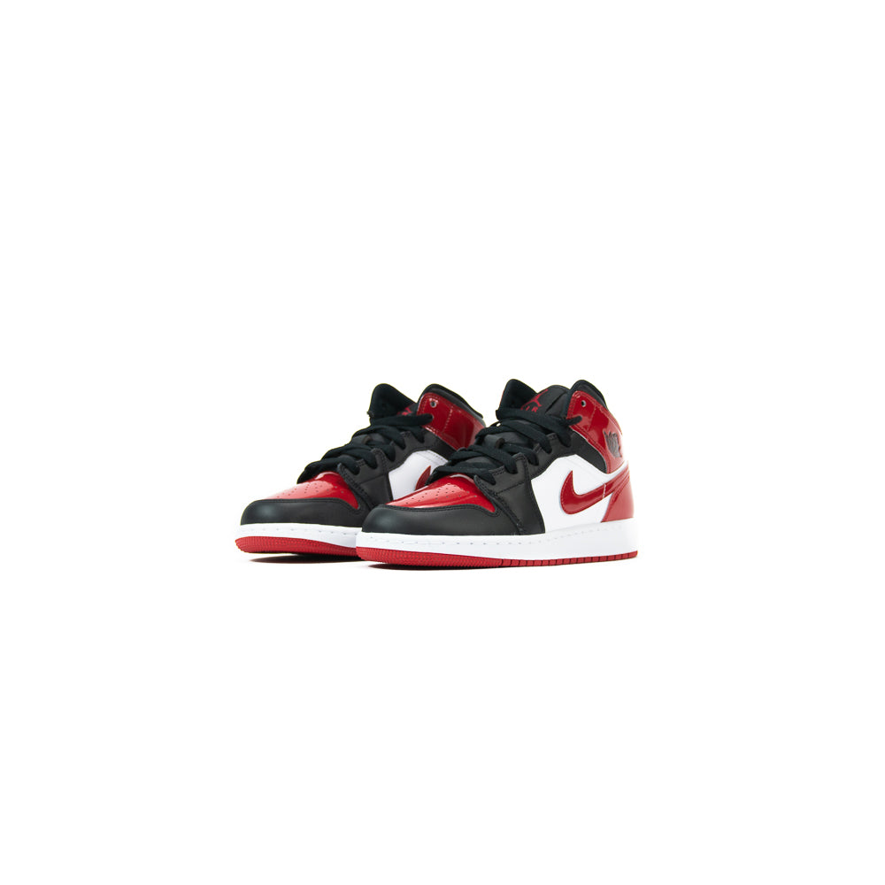 Air Jordan 1 Mid SE GS (Black/Varsity Red/White)